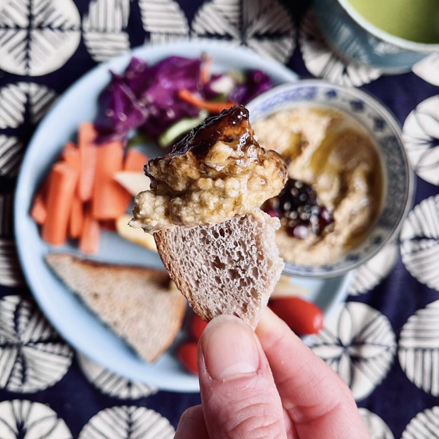 Nori Tsukudani Hummus – Dates and Matcha